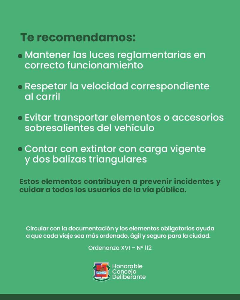 Conducir con tranquilidad: cuáles son los documentos y elementos de seguridad obligatorios para circular por la ciudad imagen-4