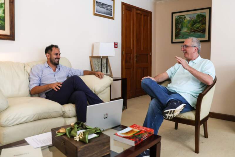 Agenda productiva: Passalacqua se reunió con el presidente de Biofábrica Misiones para impulsar tecnología en las chacras imagen-14