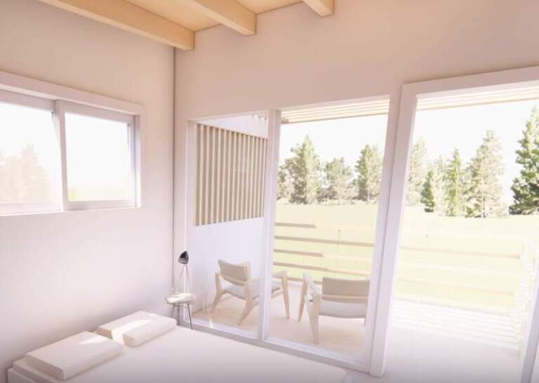 Constructora Kikue lanzó un monoambiente modular con sistema Wood Frame y aislación celulósica de origen local imagen-38