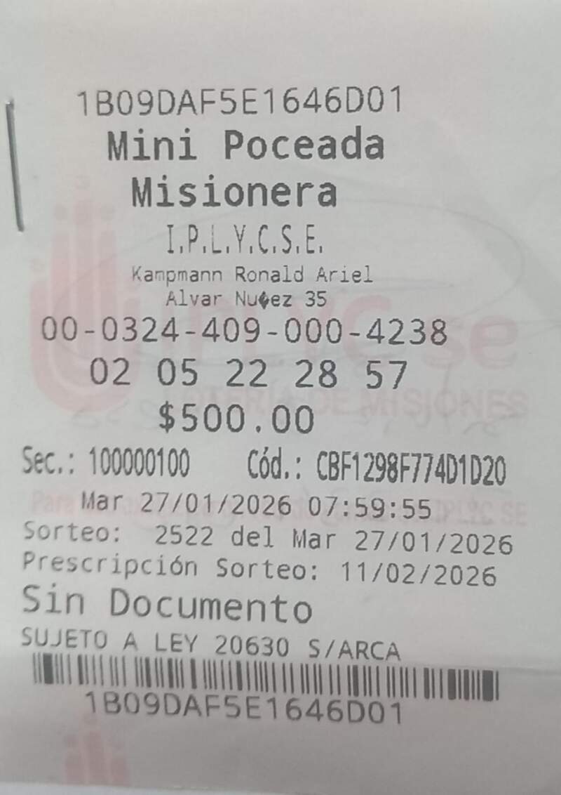 Con el mayor premio de la Mini Poceada se tomará un descanso en familia imagen-7
