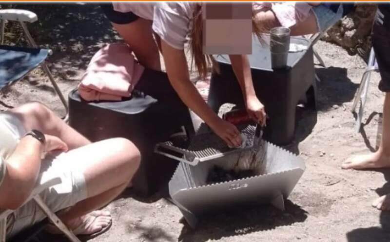 Una familia de Misiones fue sorprendida haciendo fuego en Circuito Chico de Bariloche imagen-8