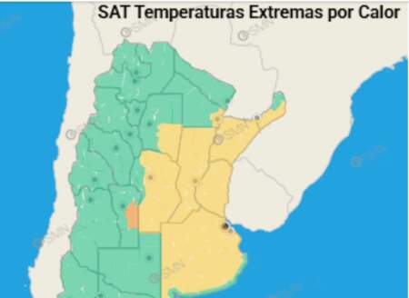 Ola de calor: la alerta por temperaturas extremas continuará activa en Misiones y otras siete provincias este lunes imagen-6