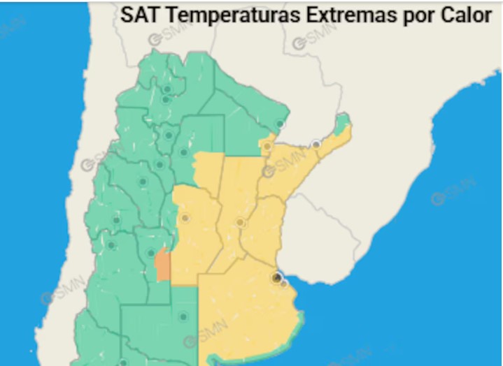 Ola de calor: la alerta por temperaturas extremas continuará activa en Misiones y otras siete provincias este lunes imagen-7