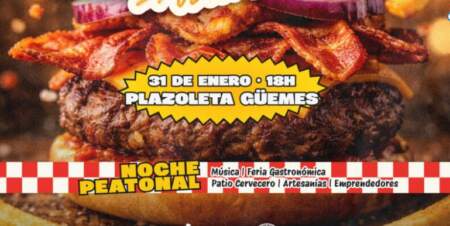 En Oberá buscan la "Mejor Hamburguesa" en el marco de la Noche Peatonal imagen-7