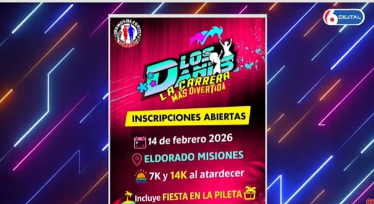 “La carrera de los Danis”, la propuesta que combina deporte, música y carnaval en Eldorado imagen-2