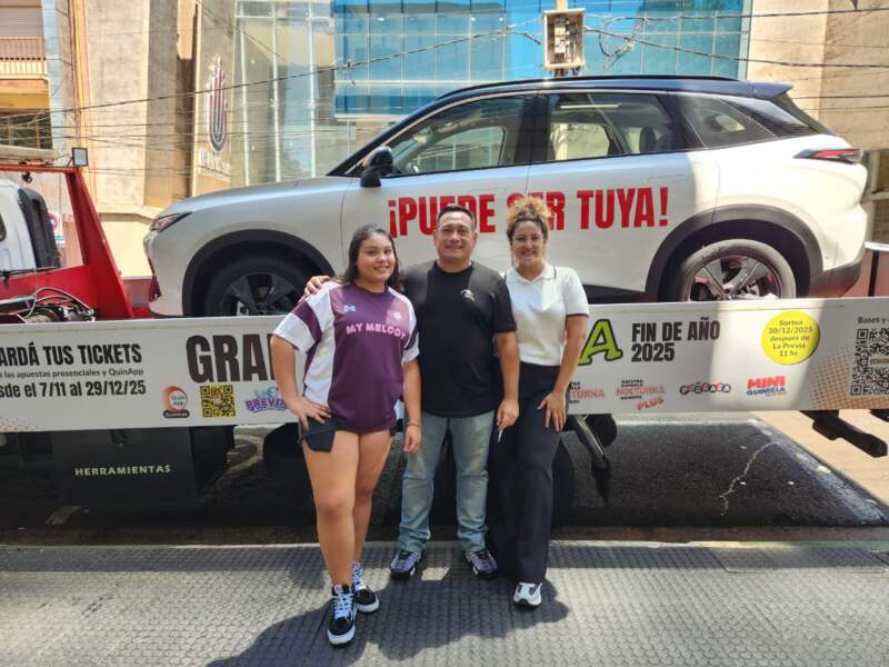 Tombolita: un posadeño comenzó el 2026 sobre ruedas tras ganar una camioneta BAIC 0 km en la Poceada Misionera imagen-4