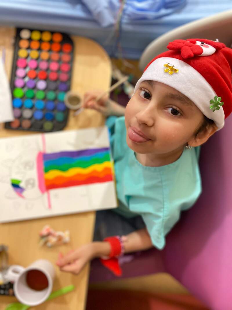 La familia de Santino se solidariza con una niña argentina internada en Singapur con leucemia y acude a la ayuda de la gente imagen-2