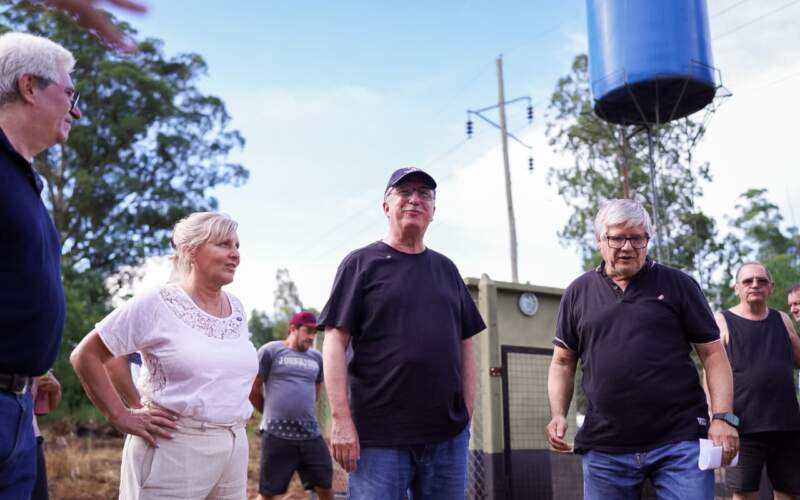 "El acceso al agua es una política de Estado, un recurso sagrado y es vida para todas las familias”, dijo el Gobernador al supervisar obra hídrica en Las Tunas imagen-6