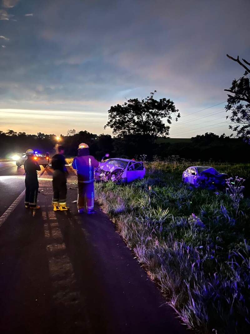 Choque frontal sobre la Ruta 14 dejó dos personas hospitalizadas en Campo Viera imagen-4