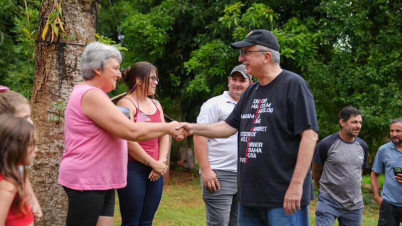 Passalacqua encabezó una jornada de supervisión de obras y entrega de equipamiento en Alba Posse imagen-26