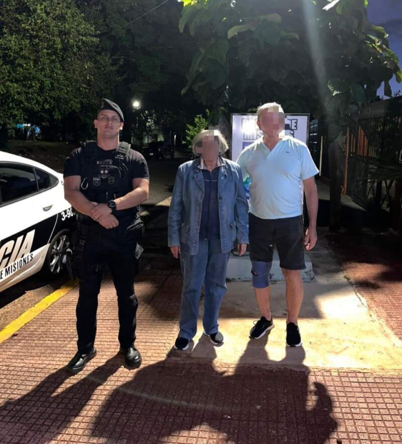 Las cámaras del 911 fueron clave para localizar y asistir a una mujer mayor extraviada en Posadas imagen-13