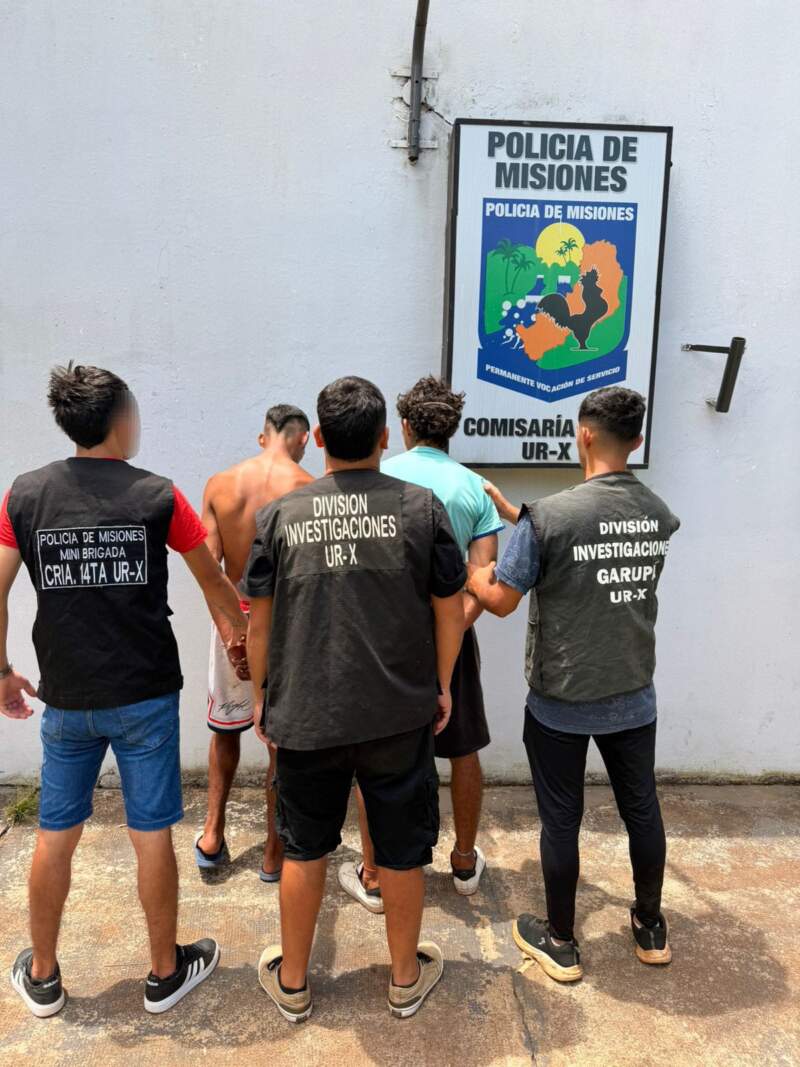 Investigación coordinada culminó con dos detenidos por robo en Posadas imagen-9