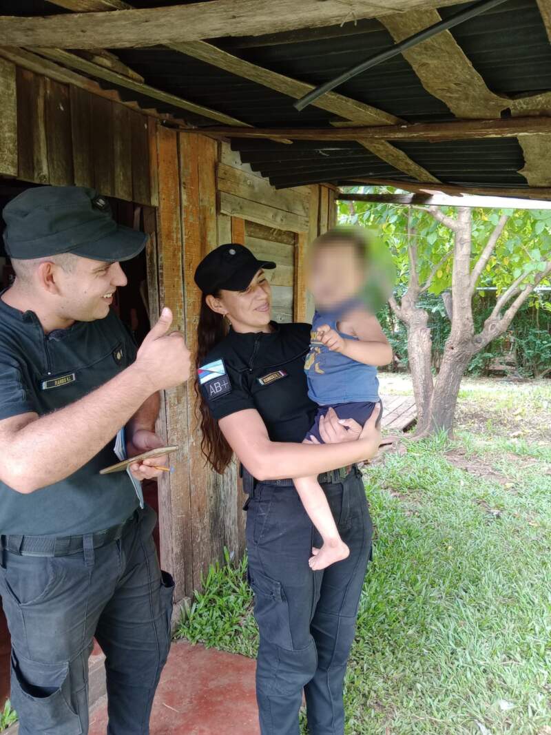 Un niño de 4 años fue hallado solo y debió ser puesto a resguardo en Apóstoles imagen-2