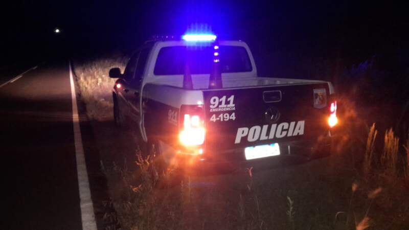 Profundidad: despiste de motocicleta dejó una mujer lesionada en la Ruta Provincial 204 imagen-6