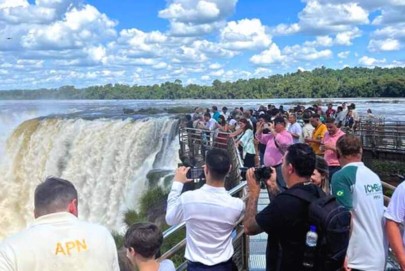 Cataratas del Iguazú: récord de visitantes europeos y fuerte impacto económico en Misiones imagen-1