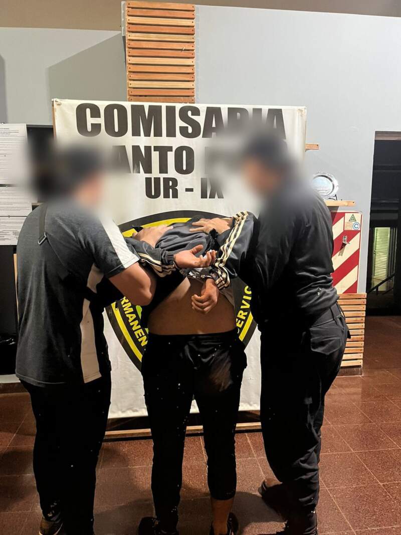 Recapturaron al evadido de la Comisaría de Santo Pipó Recapturaron al evadido de la Comisaría de Santo Pipó imagen-1