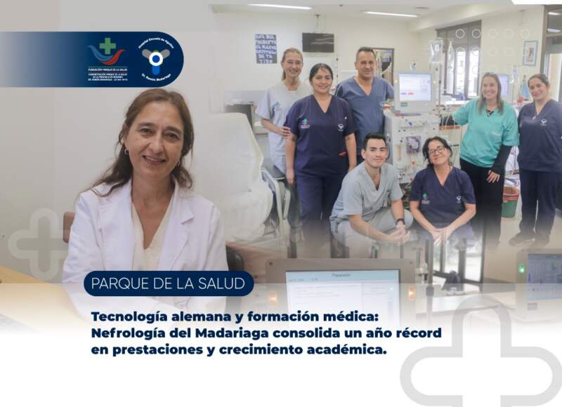 Tecnología alemana y formación médica: Nefrología del Madariaga consolida un año récord en prestaciones y crecimiento académico imagen-10