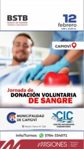Continúan las colectas voluntarias de sangre en distintos puntos de la provincia imagen-6