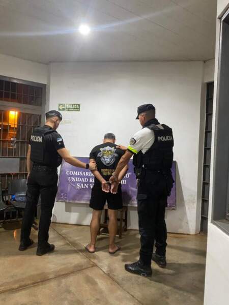 Detuvieron a un hombre acusado de amenazar de muerte a un padre y a su hijo con un arma de fuego imagen-4