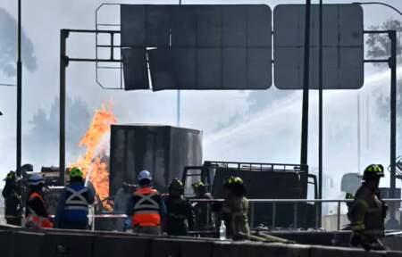 Chile: impresionante explosión de un camión de gas dejó cuatro muertos y 20 heridos imagen-5