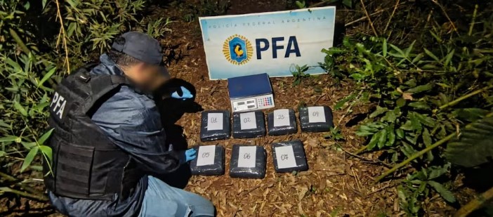 Noche en el monte misionero: intentaron pasar casi una tonelada de marihuana en barcazas y fueron descubiertos imagen-6