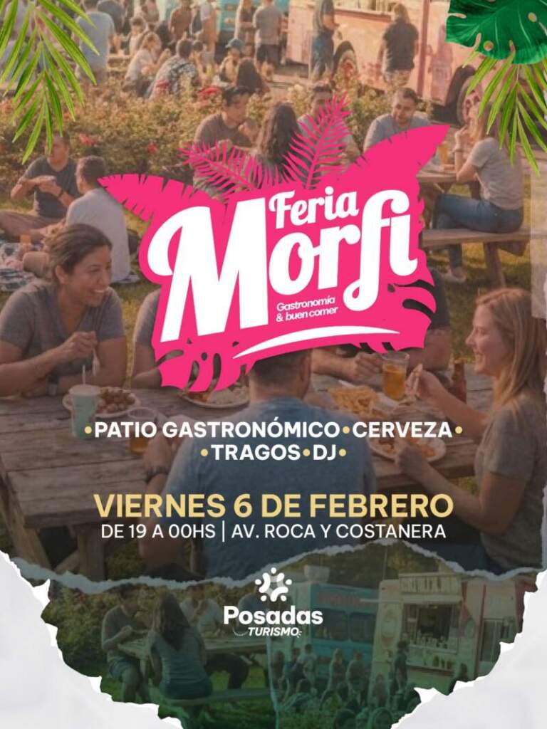 La Feria Morfi llega a la costanera de Posadas con gastronomía, bebidas y música en vivo imagen-46