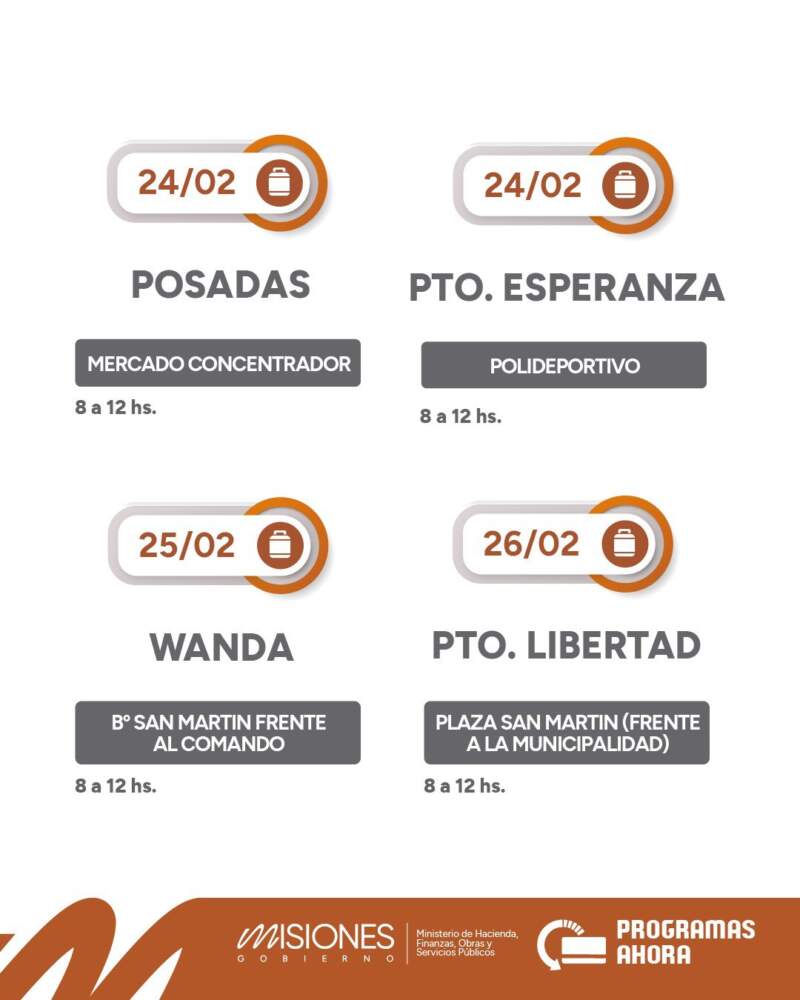 Ante aumentos en el precio del gas en garrafas, el programa "Ahora Gas" actualiza sus valores desde el lunes 9 imagen-4