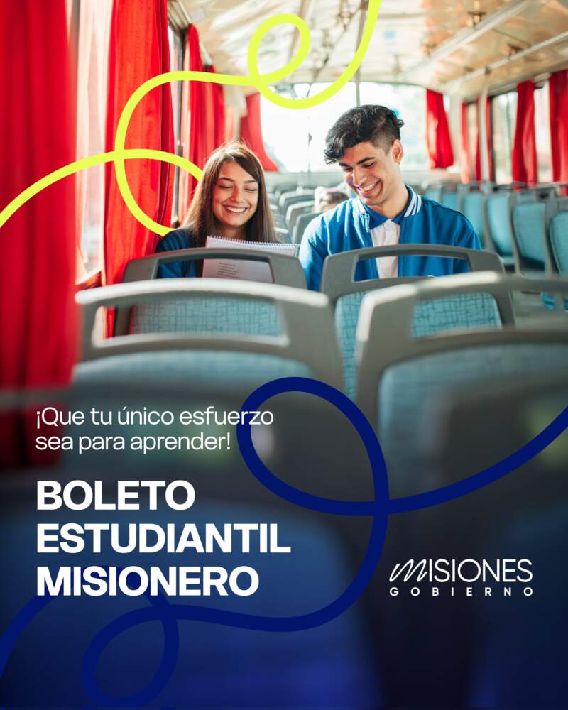 Inscriben para el Boleto Estudiantil Misionero, en todos los niveles del sistema educativo imagen-2