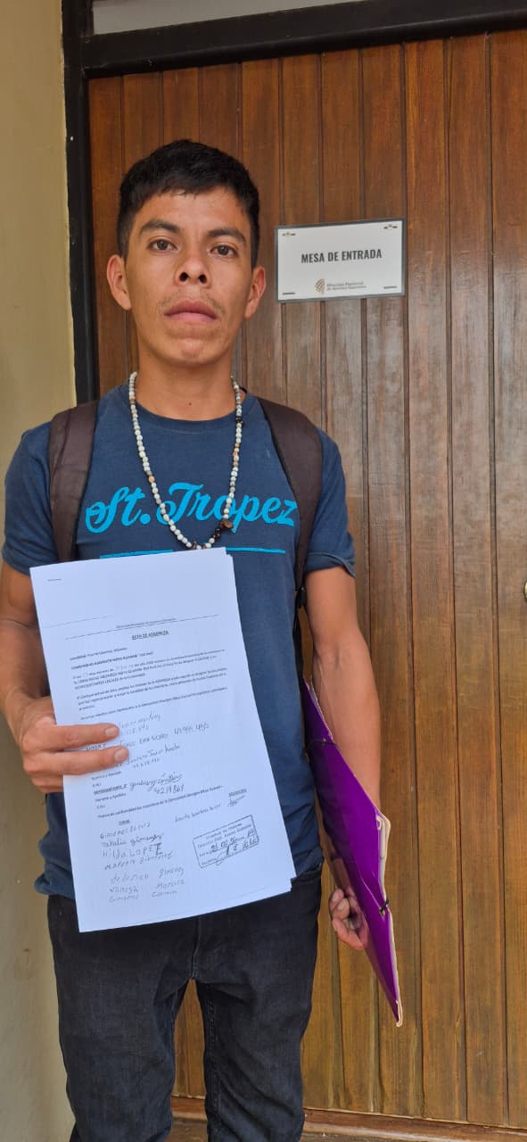 Comunidad Oka Porã denuncia hostigamiento de multinacional y pide intervención de Asuntos Guaraníes 3 Comunidad Oka Porã denuncia hostigamiento de multinacional y pide intervención de Asuntos Guaraníes imagen-2