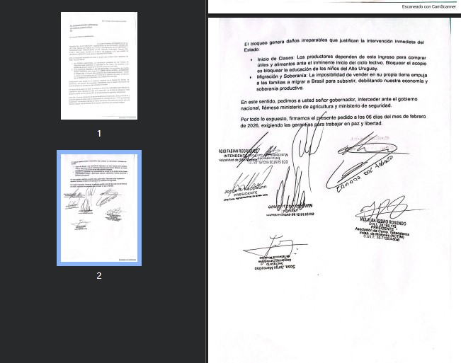 Piquete en Alem: productores y empresas tabacaleras reclaman intervención urgente por bloqueo en la CTM imagen-4