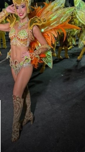 Orgullo misionero en el Carnaval de Río de Janeiro: Mariana Verón brilló como Musa Internacional imagen-2