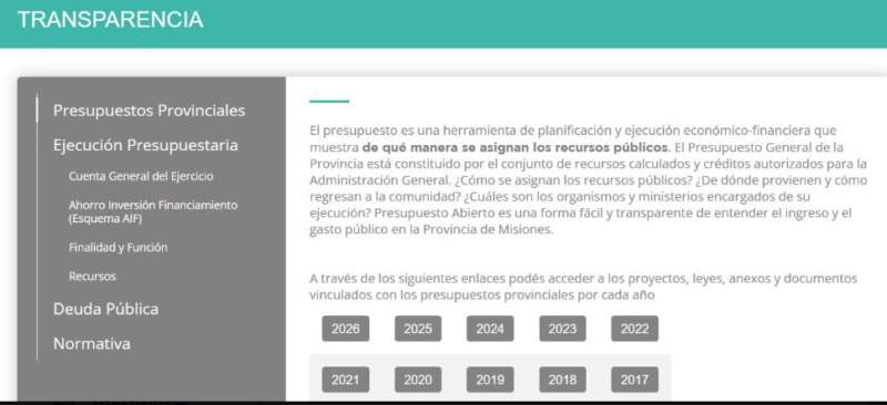 Misiones mejoró su Índice de Transparencia imagen-2