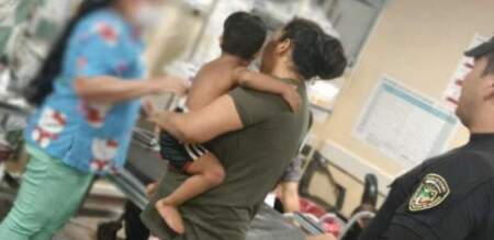 Policías asistieron a un niño con dificultades para respirar imagen-5