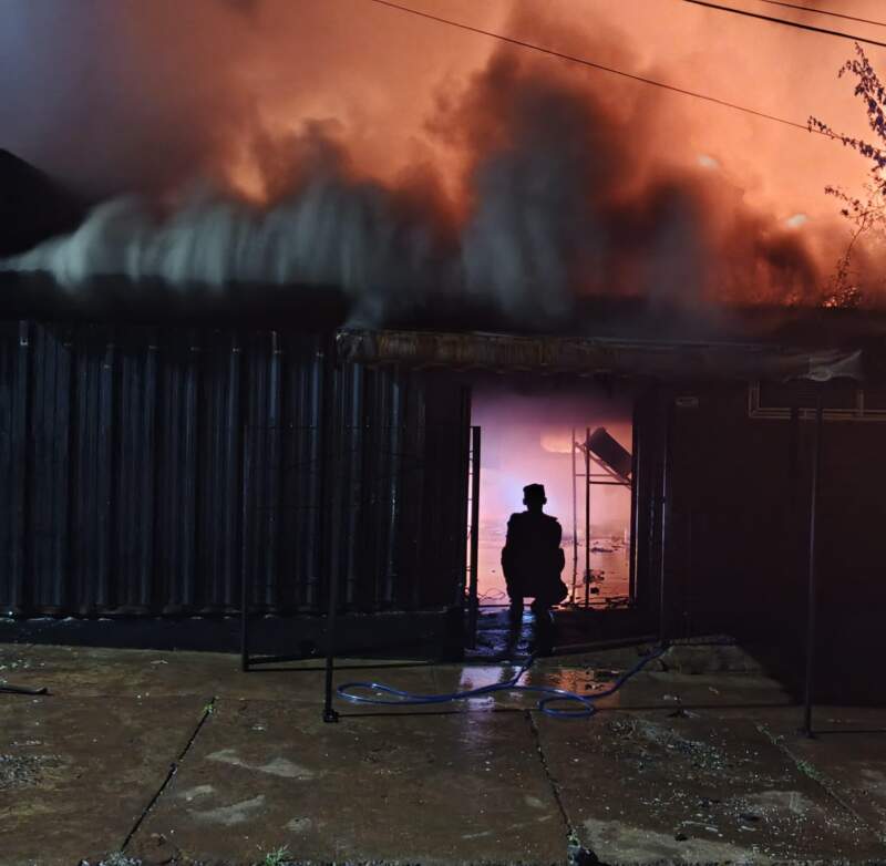 Incendio de viviendas en Eldorado a raíz de un cortocircuito preocupó al vecindario imagen-2