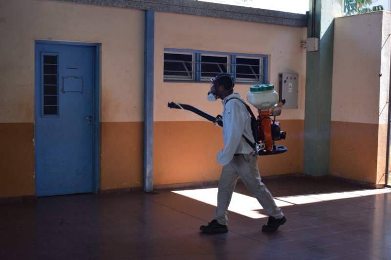 El operativo “Escuelas Seguras” realizó limpieza en el BOP 8 imagen-6