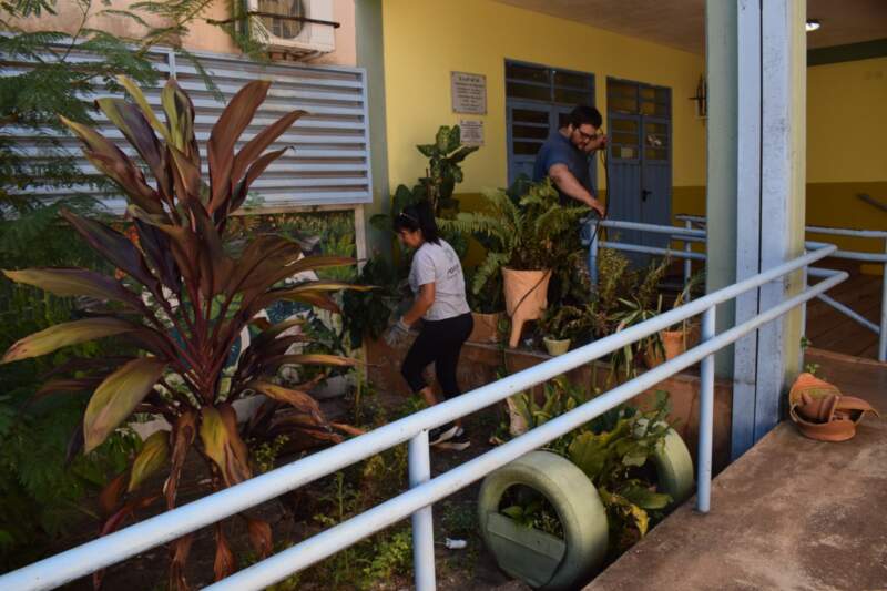 El operativo “Escuelas Seguras” realizó limpieza en el BOP 8 imagen-14