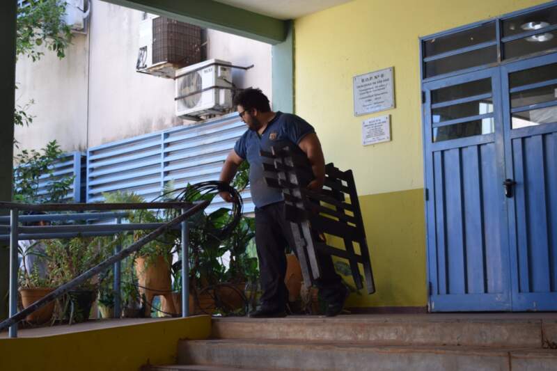 El operativo “Escuelas Seguras” realizó limpieza en el BOP 8 imagen-10