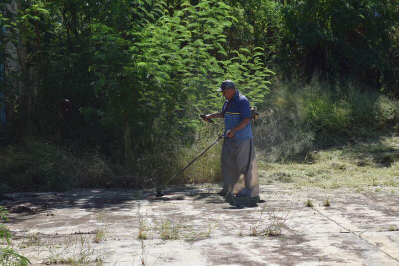 El operativo “Escuelas Seguras” realizó limpieza en el BOP 8 imagen-12
