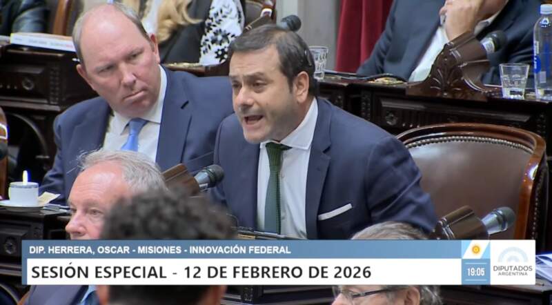 Herrera Ahuad pidió respeto en el recinto legislativo: “Tengo derecho a escuchar” imagen-14