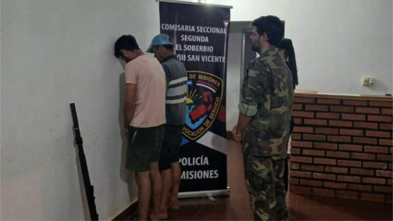 Guardaparques sorprendieron a dos personas armadas en la Reserva de Biosfera Yabotí imagen-40