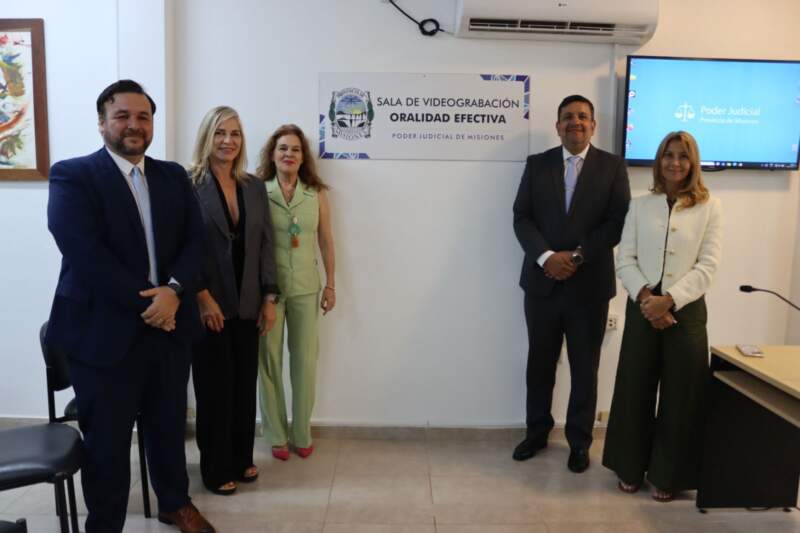 El Juzgado multifuero de Apóstoles cuenta con nuevas instalaciones para la Sala de Oralidad Efectiva 7 El Juzgado multifuero de Apóstoles cuenta con nuevas instalaciones para la Sala de Oralidad Efectiva imagen-6