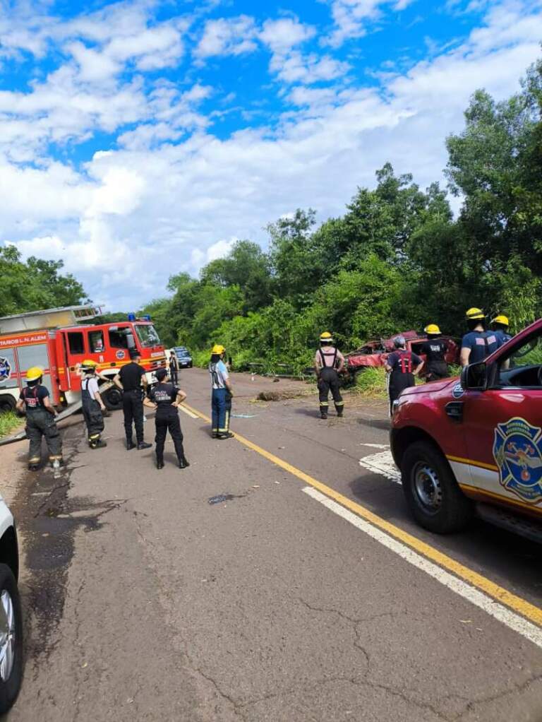 Despiste y vuelco de un automóvil en San Javier dejó un conductor lesionado Despiste y vuelco de un automóvil en San Javier dejó un conductor lesionado imagen-20