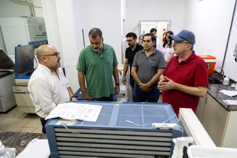 "Hay que saber que aquí hay un esfuerzo sostenido en salud pública", dijo Passalacqua en la entrega del nuevo móvil del Banco de Sangre, Tejidos y Biológicos imagen-14