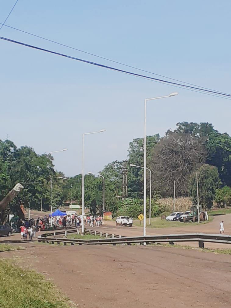 Corte total de la Ruta Nacional 12 en Montecarlo 3 Corte total de la Ruta Nacional 12 en Montecarlo imagen-2