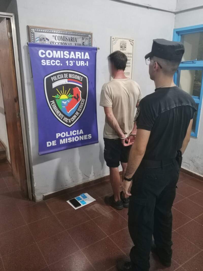 Amenazó, dañó y le robó el celular a su ex pareja: terminó detenido en Posadas imagen-2