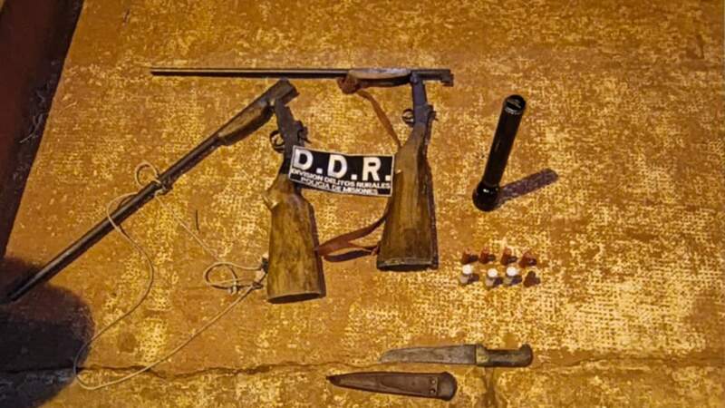 En amplio operativo de control forestal en la provincia interceptan a cazadores furtivos y secuestran armas imagen-14