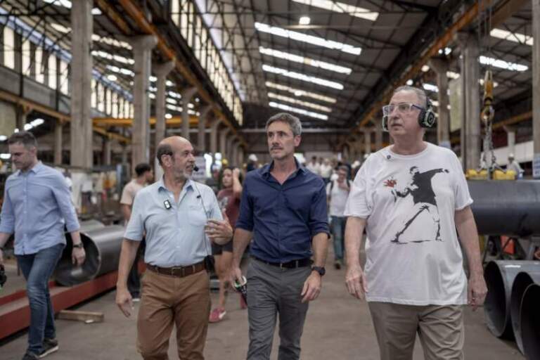 Passalacqua visitó instalaciones productivas junto a autoridades del CFI para conocer "de primera mano" sus avances en tecnología y desarrollo imagen-1