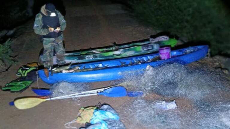 En operativo de prevención en la Reserva de Biosfera Yabotí, Guardaparques secuestraron elementos de pesca y caza furtiva imagen-45