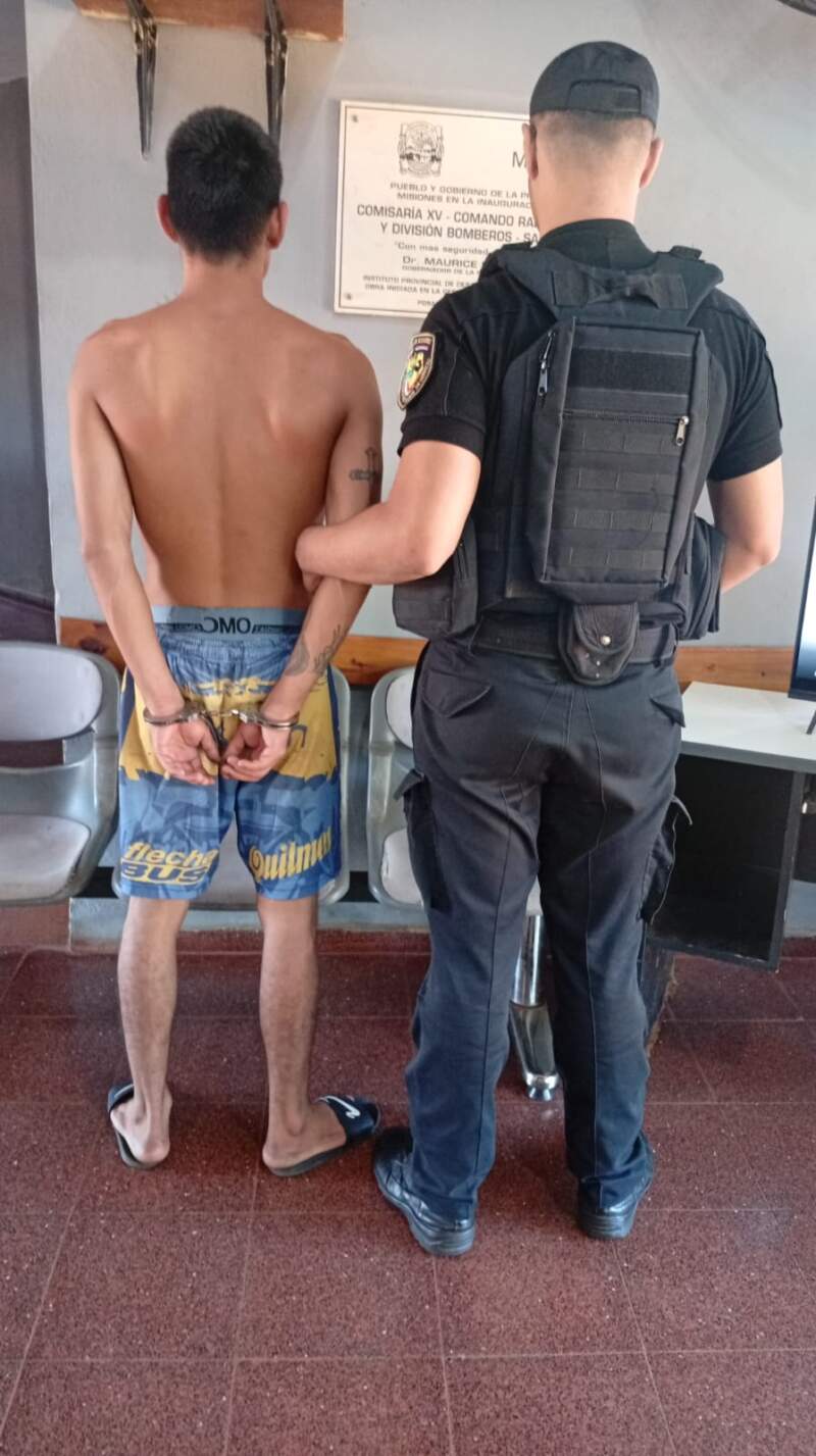 Posadas: Tras un llamado al 911, detuvieron a un hombre que agredió a su propio hermano imagen-2