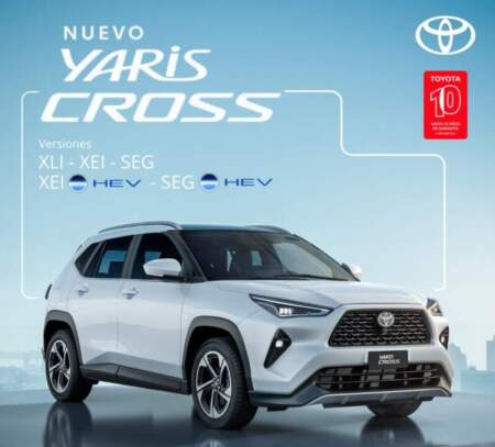 Toyota lanzó en Misiones el Yaris Cross: «tu primer híbrido», que resume tecnología, seguridad y bajo consumo Toyota lanzó en Misiones el Yaris Cross: "tu primer híbrido", que resume tecnología, seguridad y bajo consumo imagen-5